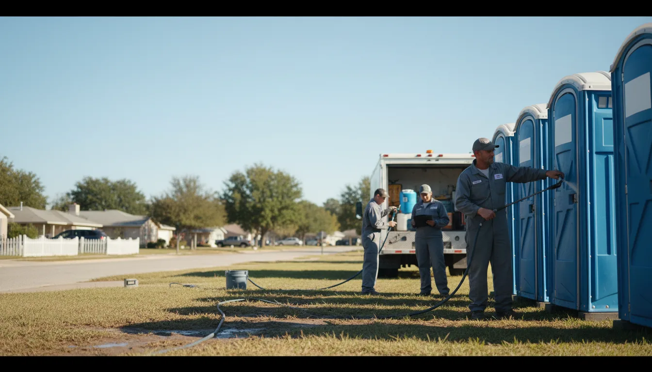 Long-Term Portable Toilet Rental in Pecos, NM near me